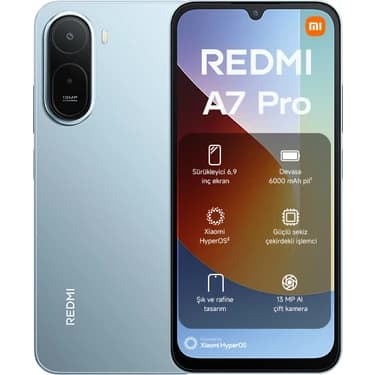 REDMI A7 Pro 128 GB 4 GB Ram (Xiaomi Türkiye Garantili) · Mavi