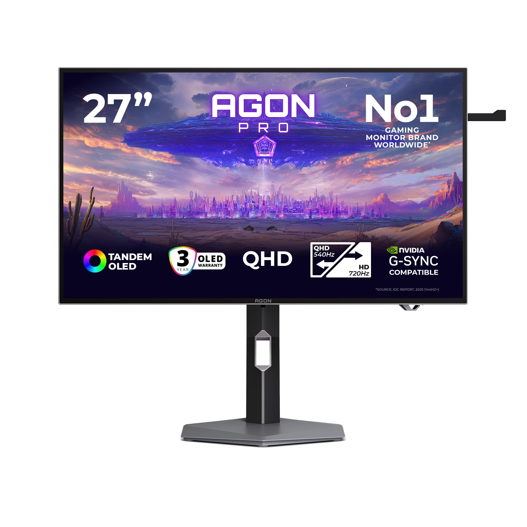 AOC AGP277QKDC 67.3 cm (26.5") 2560 x 1440 pixels 720 Hz
