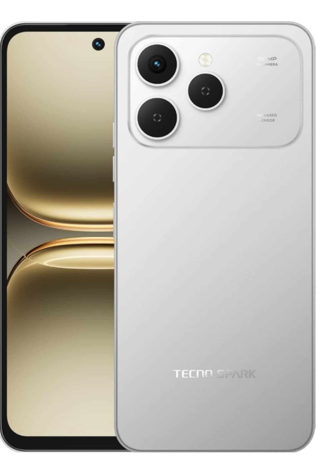TECNO Spark 40 8/256 GB Akıllı Telefon (TECNO Türkiye Garantili) · 8 GB RAM · Gri