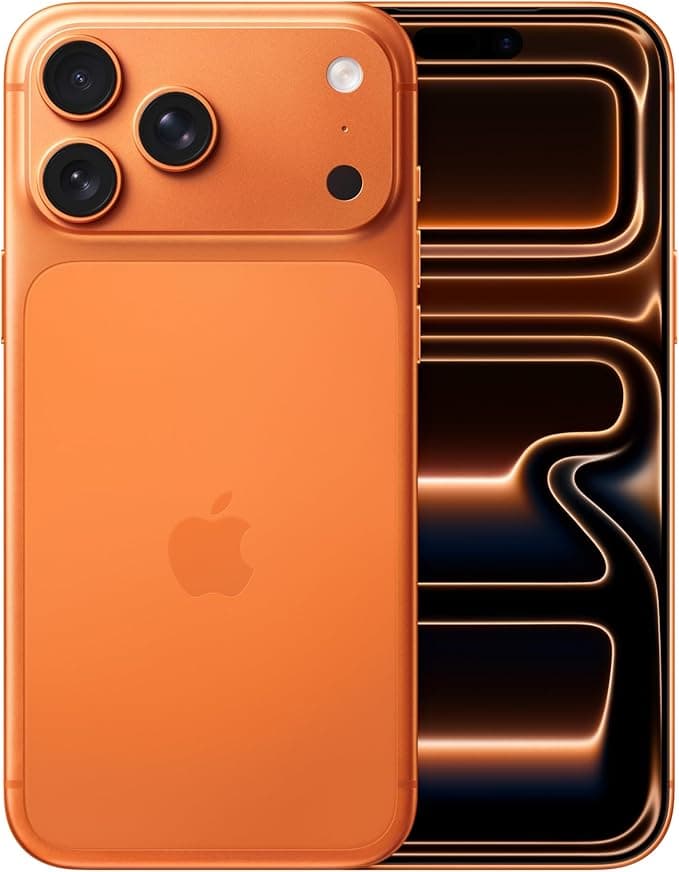 Apple iPhone 17 Pro Max 2 TB:ProMotion teknolojisine sahip 6.9 inç ekran, A19 Pro Çip, Bir iPhone’da Şimdiye Kadarki En İyi Pil Ömrü, Pro Fusion Kamera Sistemi, Center Stage Ön Kamera;Kozmik Turuncu