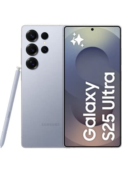 Samsung Galaxy S25 Ultra 512 GB 12 GB Ram (Samsung Türkiye Garantili) Mavi Titanyum