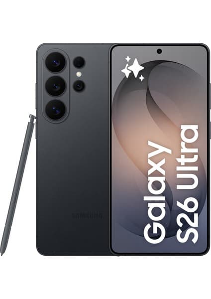 Samsung Galaxy S26 Ultra 256 GB 12 GB RAM (Samsung Türkiye Garantili) Siyah