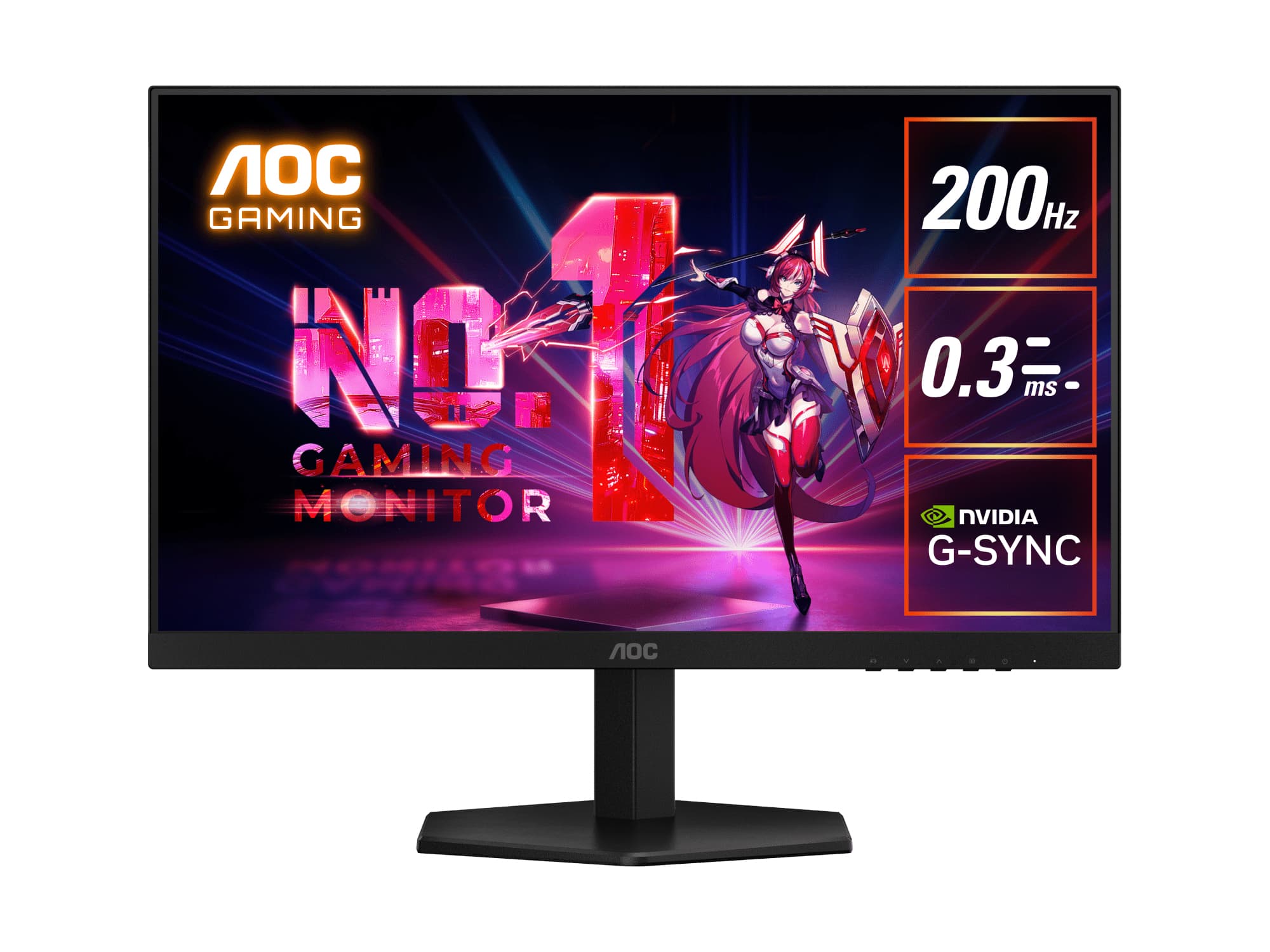 AOC 24G42E/75 60.5 cm (23.8") 1920 x 1080 pixels 200 Hz