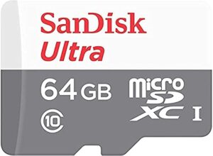 SanDisk Ultra SDSQUNR-064G-GN3MN Class 10 UHS-I 64 GB Micro SD Kart