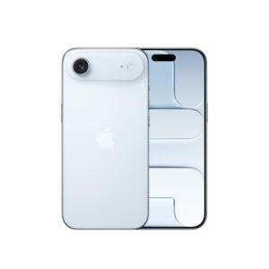Apple iPhone Air 256 GB: Şimdiye Kadarki En İnce iPhone, 120 Hz’e kadar ProMotion teknolojisine sahip 6.5 inç ekran, Güçlü A19 Pro Çip, Center Stage Özellikli Ön Kamera; Gök Mavisi