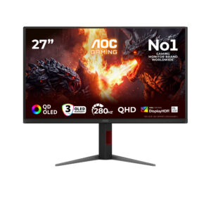 AOC Q27G4ZD 67.3 cm (26.5″) 2560 x 1440 pixels 280 Hz