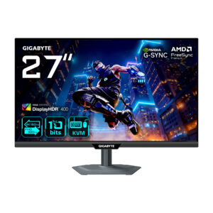 GIGABYTE M27UP 27” 4K UHD Gaming Monitor – Dual Mode (4K 160Hz or FHD 320Hz), 3840 x 2160, 1ms, 350 cd/m², FreeSync Premium, DisplayHDR400, HDMI 2.1, Displayport 1.4 68.6 cm (27″) 3840 x 2160 pixels 160 Hz
